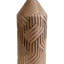 Grand vase moderne avec motif géométrique en relief - Décoration intérieure pour centre de table, vase à fleurs ou décoration de plancher-96539043-109958796