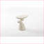 Table basse moderne en fibre de verre minimaliste pour le salon, sans assemblage facile à nettoyer-1911102603