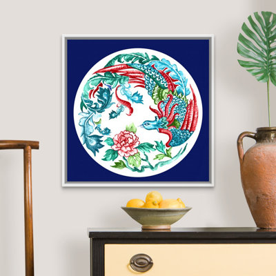 «Peacock in the Garden» par Eva Watts - reproduction d'art