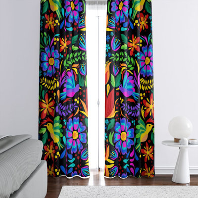 Semi Sheer Curtain Pair
