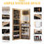 Over the Door Jewellery Armoire with Mirror-921342125