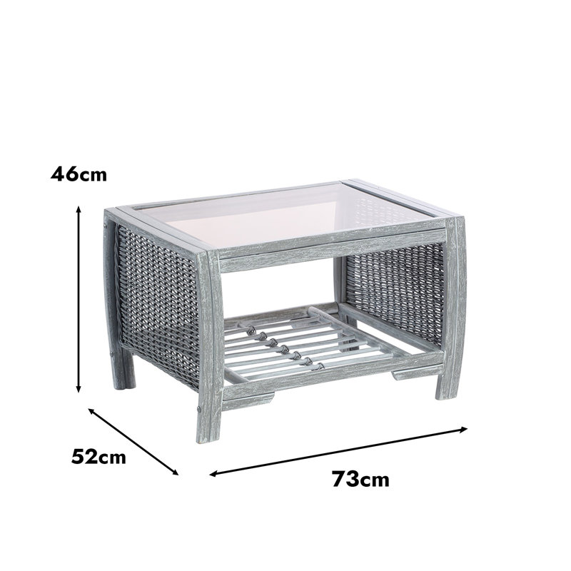 Westbourne Four Leg Coffee Table with Storage