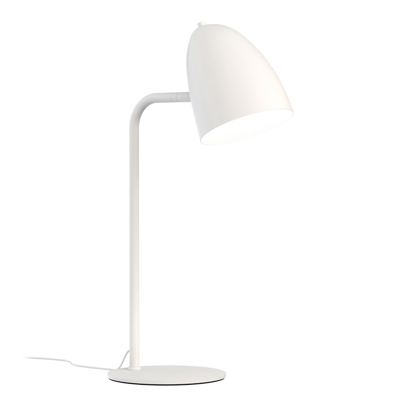 Grandstaff Metal Desk Lamp, White