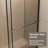 Glass Shower Door, 30 - 60 in.W x 72 in.H Shower Sliding Door Walk-in Shower Screen Dual Usage,1/4 Inch Thick Glass Panel with Stainless Steel Handle, Supporting Bar, Black