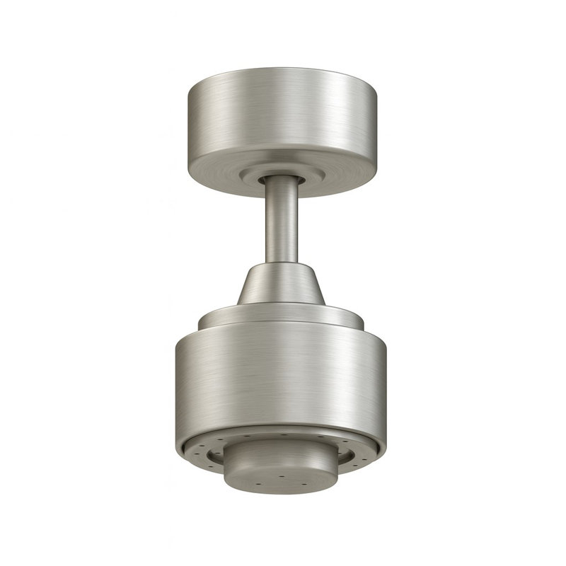 TriAire Custom Indoor/Outdoor Ceiling Fan DC Motor - Brushed Nickel, Brushed Nickel