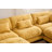 U Shape Cloud Couch With 2 Ottomans-788026005