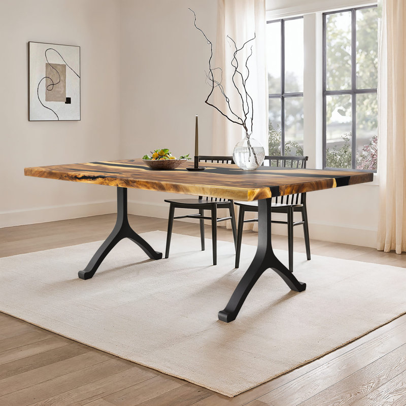 Wishbone Rectangle Dining Table, 30.4"H x 72"L x 42"W