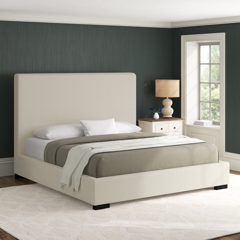 Tyndall Upholstered Platform Bed, King 