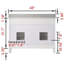 Ensemble de meuble-lavabo double 48 po Whitney