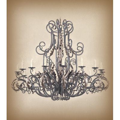 18 - Light Dimmable Classic / Traditional Chandelier