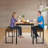 2 - Person Four Leg Dining Set-766694471-766694470