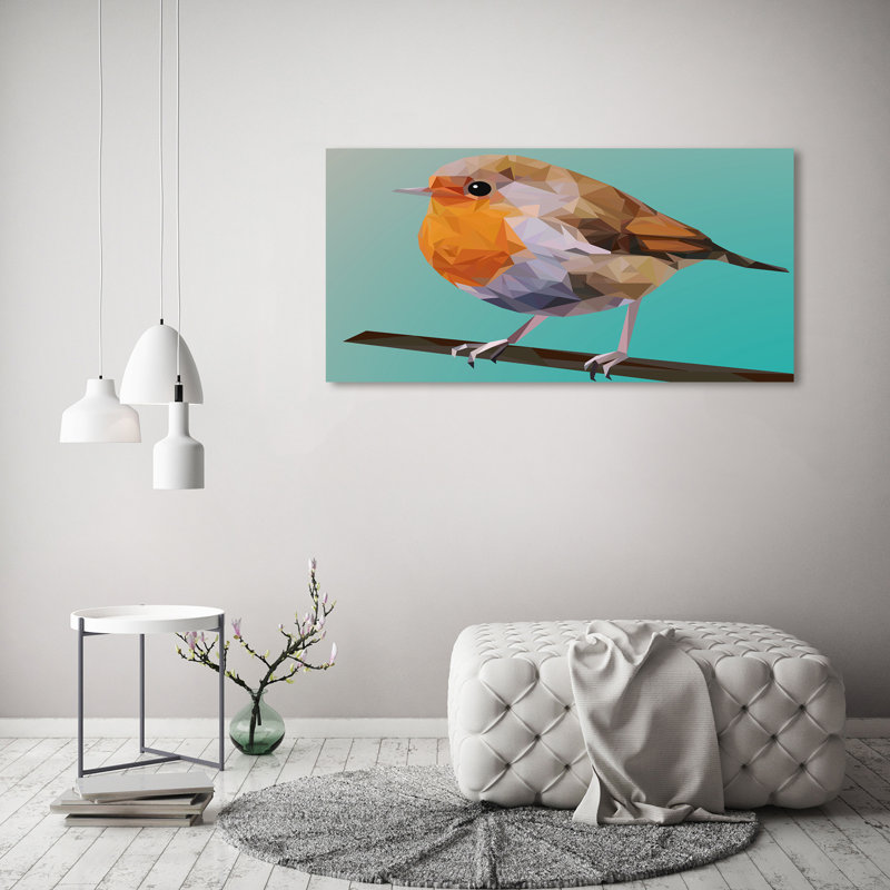 Robin's Bird - Wrapped Canvas Print