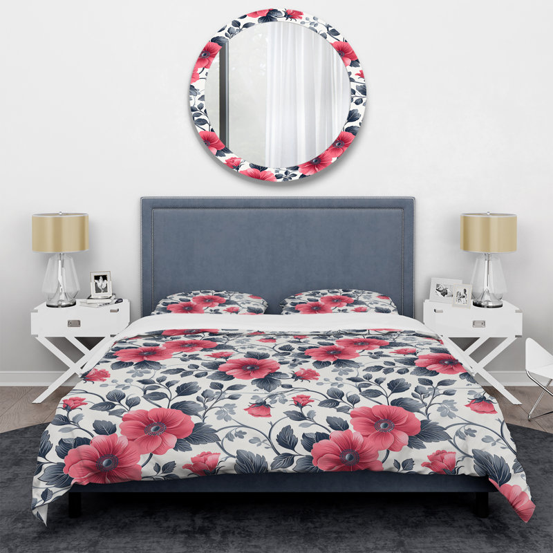Ensemble de housse de couette Modern, Housse de couette pour grand lit et 2 taies décor