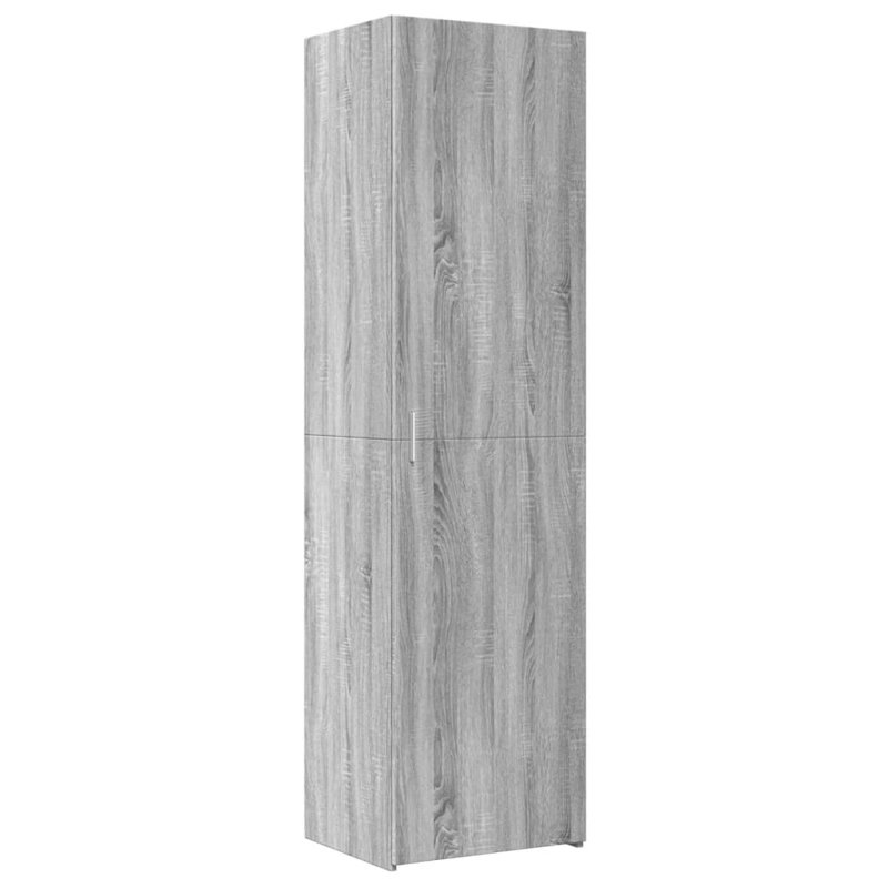 Highboard 50X42.5X185 Cm Engineered Wood, Grey Sonoma