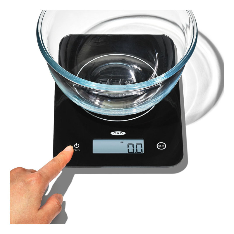 Good Grips Everyday Glass Food Scale 11lbs/5kg