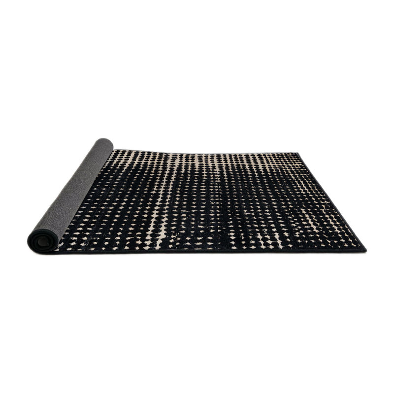 Tapis abstrait moderne 4391, Carré 4 pi