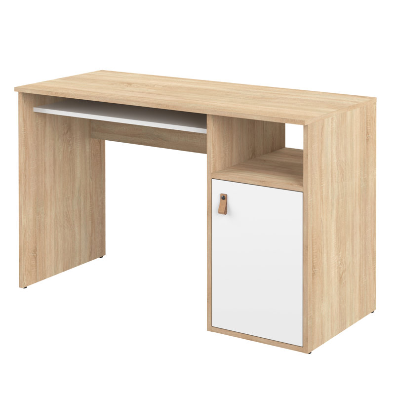 Groh Secretary Desk, Oak/White