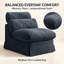 Upholstered 32.6 " Chenille Sofa-1446398914