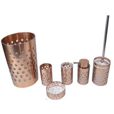 Crisler Bathroom Accessory Set