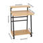 Adjustable Height Modular Iron Computer Desk