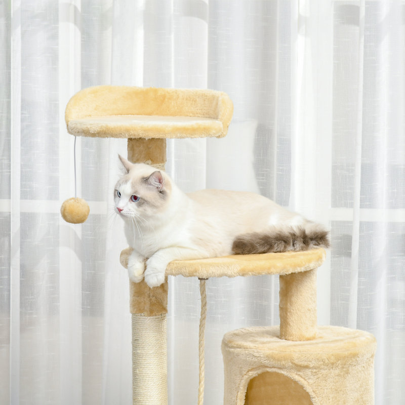 289.56cm H Cat Tree