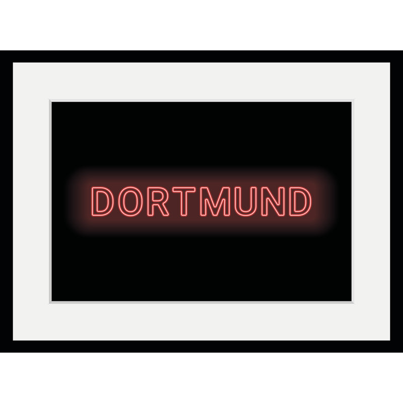 Dortmund - Single Picture Frame Print
