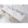 Greyleigh™ Copeland 22'' Marble Oval Bathroom Sink with Faucet and Overflow
