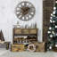 Bonifacas Manufactured Wood Wall Clock