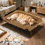 Lit pour chien surélevé avec coussins Cooler-2109079863-2109079866