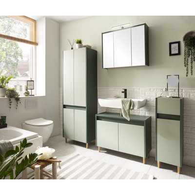 Collingswood W 62.7mm H Framed Medicine Cabinet Mirror Adjustable