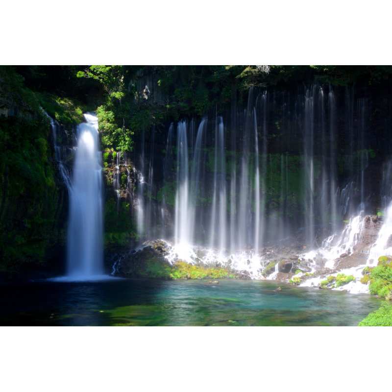 Shiraito Falls - Wrapped Canvas Print, 30cm H x 46cm W x 3.8cm D