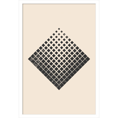 Minimal Halftone Shapes No. 3 Print