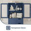 Armoire de salle de bain autoportante avec tiroirs Almetter-2068142396
