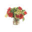 Faux Floral Arrangement in Vase
