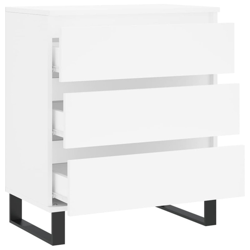 Manoj End Table, White