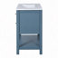 Ensemble de meuble-lavabo autoportant 30 po avec 5 tiroirs, ensemble de meuble-lavabo autoportant 30 po avec cadre en bois massif-120330080