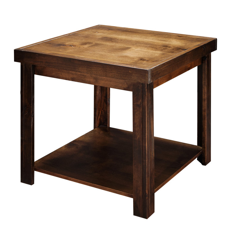 Hifza End Table, Brown, Brown