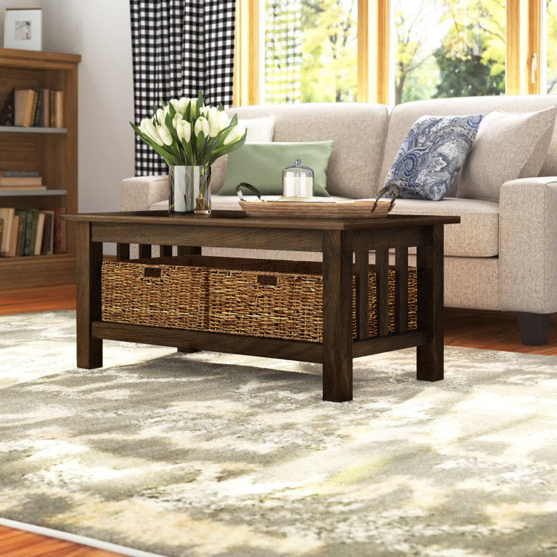 Knepp Coffee Table, Dark Walnut