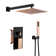 Système de douche complet avec valve brute Calder