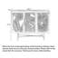 Armoire de rangement American-Style Vintage