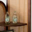 Armoire de coin en bois massif