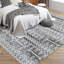 Tapis lavable à motif géométrique marocain