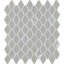 Mosaïque murale en verre hexagonale allongée 1,5 po Starcastle (ensemble de 15)-109142487
