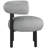 Bordeaux Boucle Fabric Accent Chair-82685238-82685237