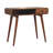Solid Wood Curved Writing Desk