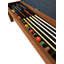 Playcraft Santa Fe 7' Slate Pool Table With Dining Top & Benches/Professional Installation Included-235532325-224231746
