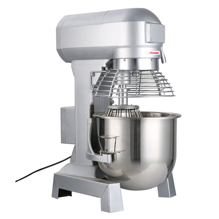 VEVOR 30 Qt. Commercial Dough Mixer 3-Speeds Adjustable Mixer Silver  Electric Stand with Stainless Steel for Restaurants DDJBJ30LB30B00001V1 -  The Home Depot