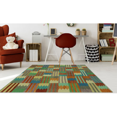 Tapis rouge Winchester Kilim Harun