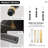 3-Lamp black line adjustable iron pendant light
