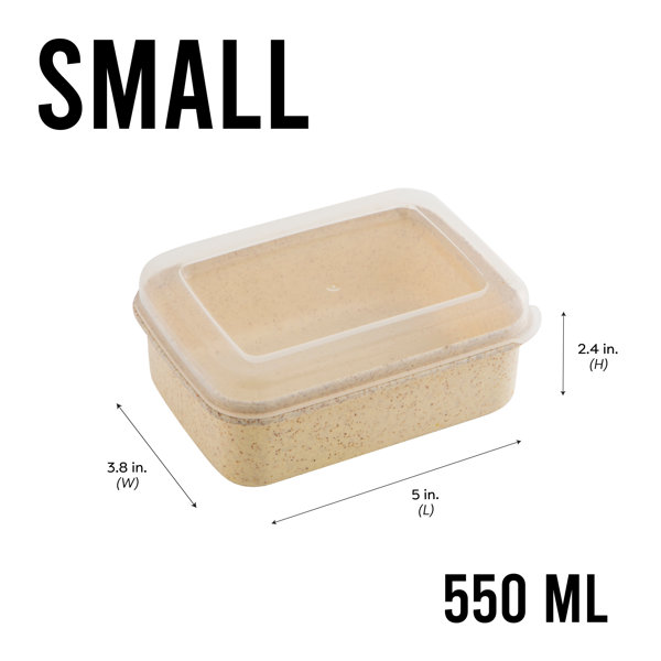 Prep & Savour Brimer 3 Container Food Storage Set